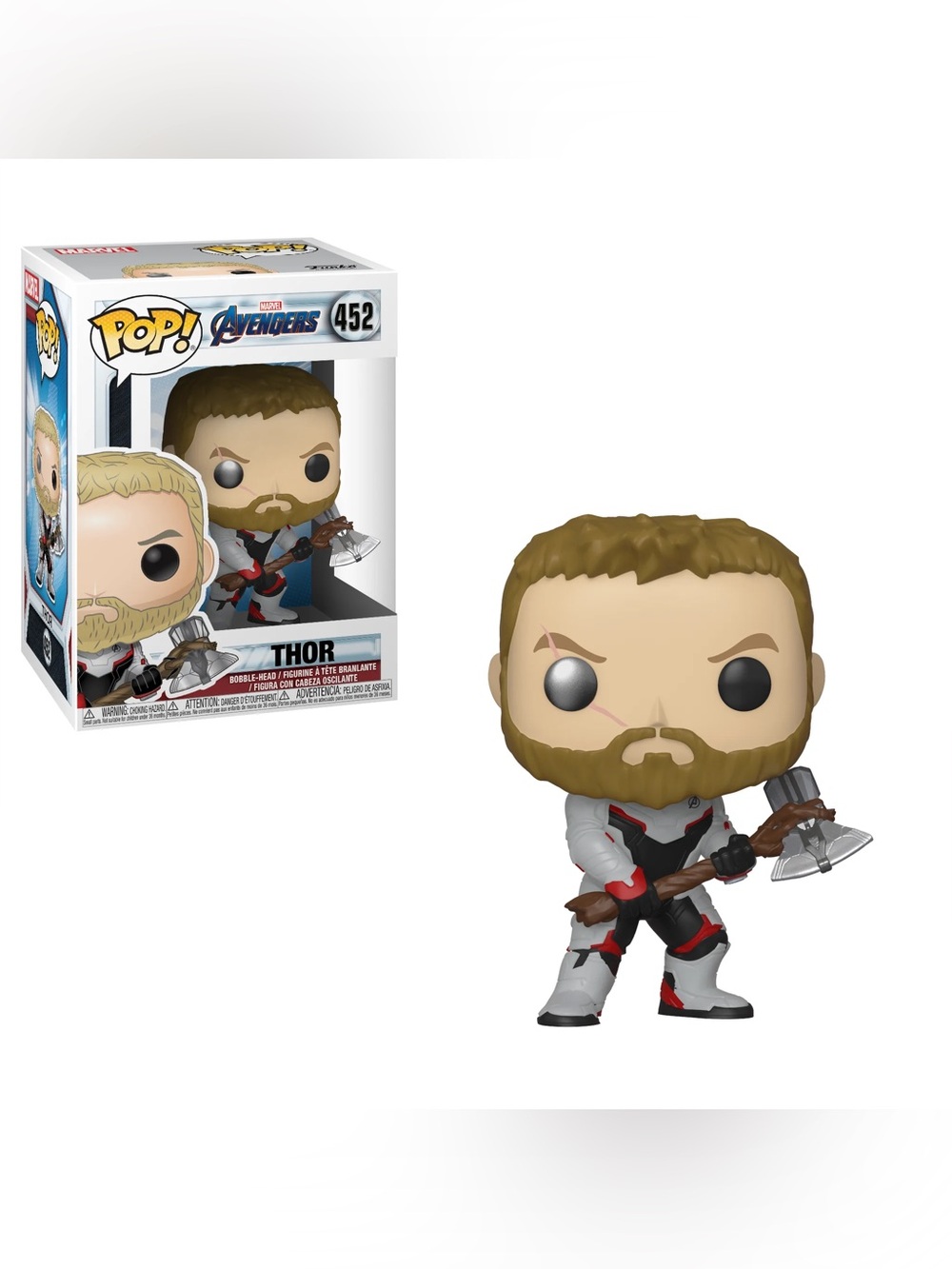 pop Thor Vinyl Figure - Brown, White, Red